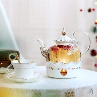 Fashionable Porcelain English Tea Set Modern Teapot Set